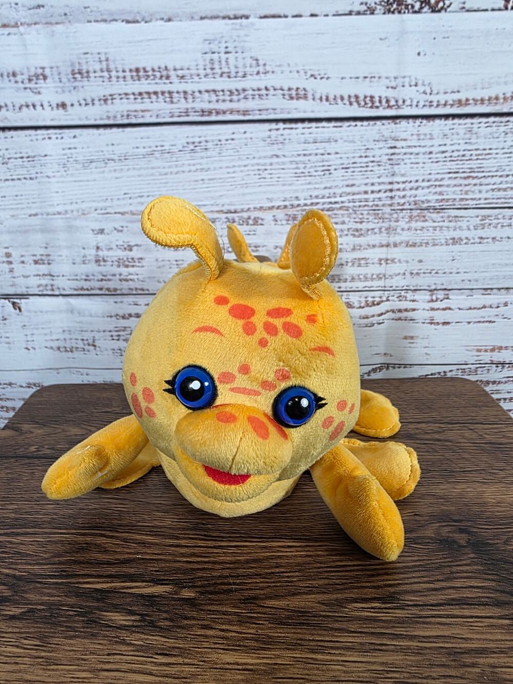 Teddy Ruxpin Grubby Caterpillar Plush Stuffed Animal Yellow 2018 Alchemy Toy